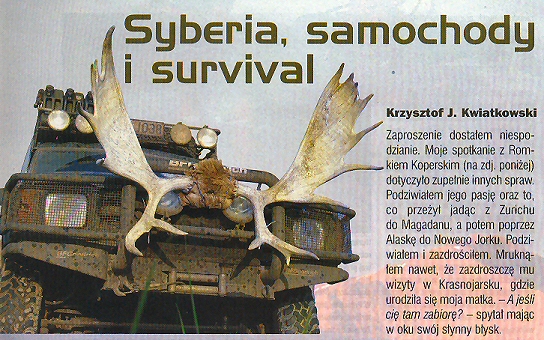 SYBERIA, SAMOCHODY I SURVIVAL cz. 1